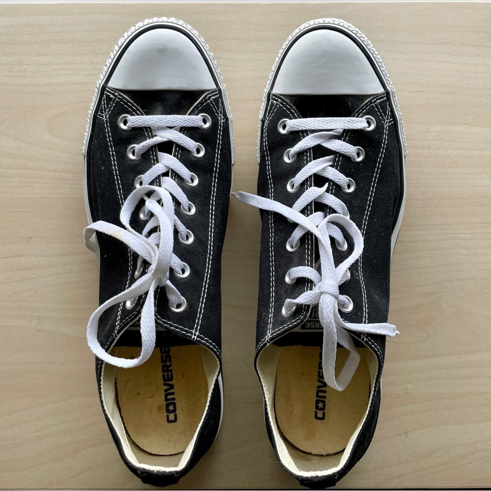 Black Converse Mens size 13